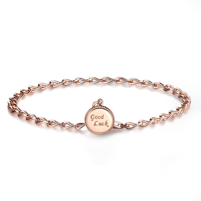 AFFINER 925 Silver Heart Ripple Rose Gold Bracelet Women Fashion Jewelry Women AFB2008B
AFFINER 925 Silver Heart Ripple Rose Gold Bracelet Women Fashion Jewelry Women AFB2008B