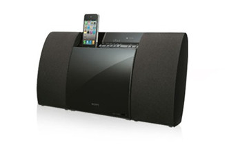 索尼(SONY)CMT-CX5iP\/BC迷你音响(黑)