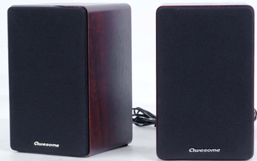 傲森(Awesome) PK-690 2.1声道多媒体音箱 棕