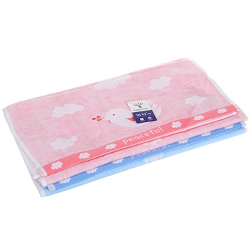 毛巾家纺金号无捻提割绣毛巾G1289WH