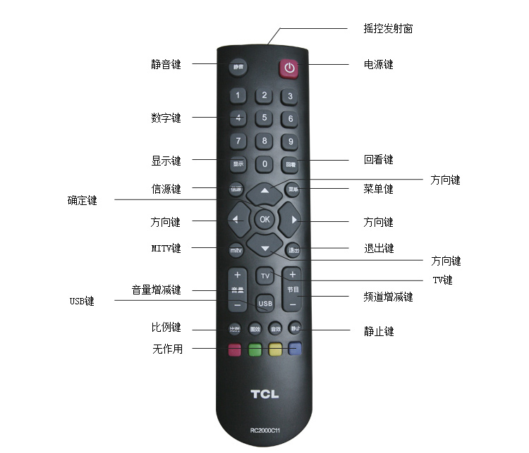 TCL 32T158E 32寸高清LED液晶电视 网络互连