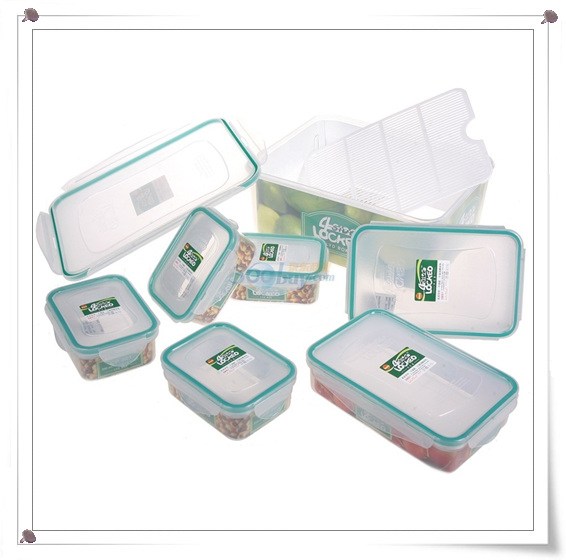 【乐亿多保鲜盒七件套】乐亿多PC保鲜盒