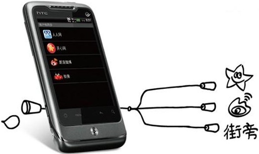 电信促销热门智能系统手机手机网推荐-升级野火：HTC A510c