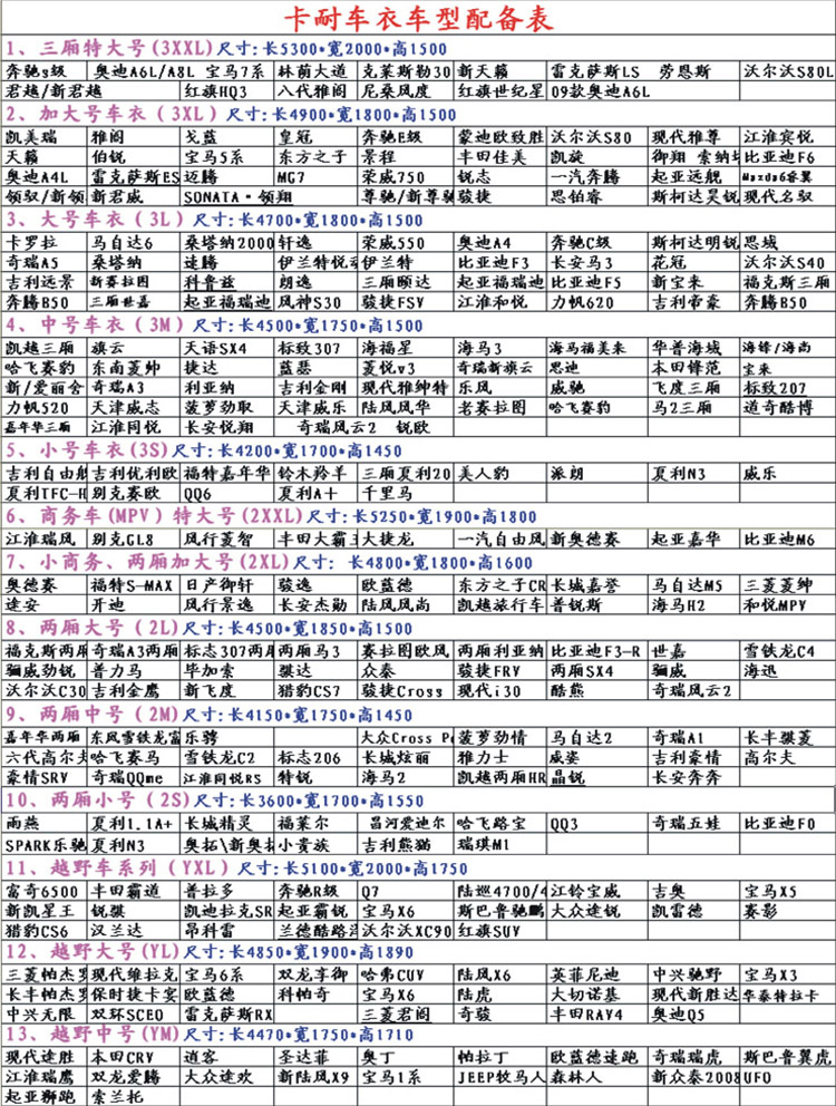 【卡耐银盾车衣 2S】卡耐(CONNER)银盾车衣