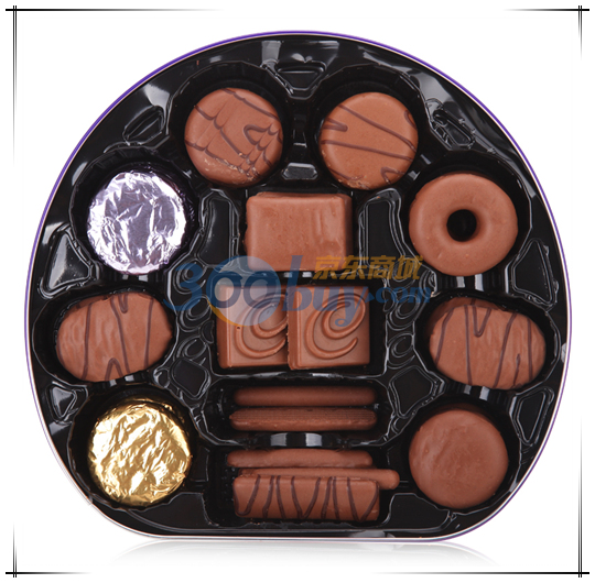 英国Cadbury吉百利经典巧克力饼干礼盒500g