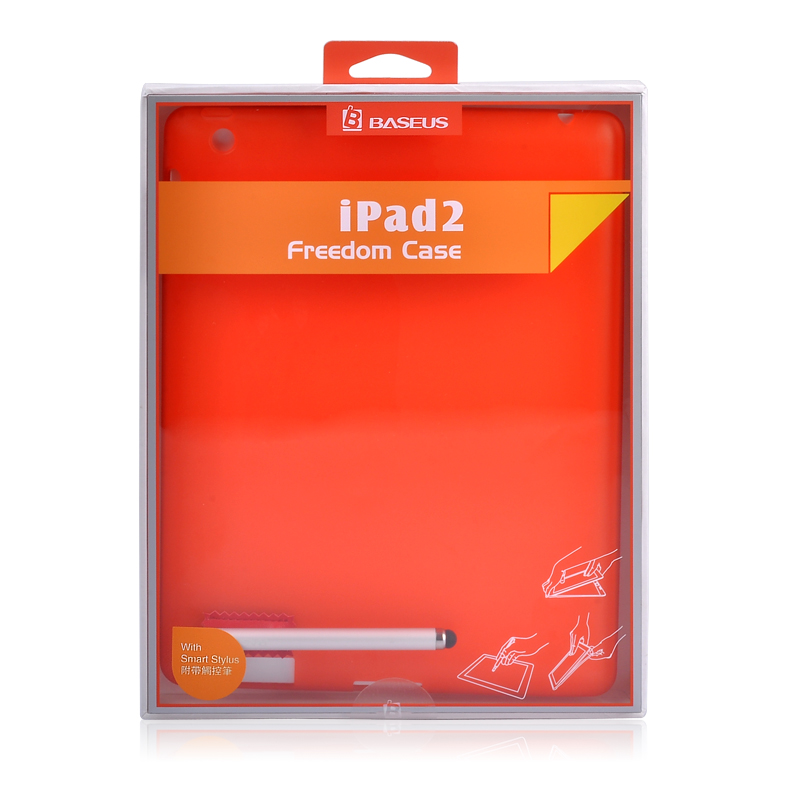 倍思(BASEUS)苹果 IPAD2 随心保护套(红色)适