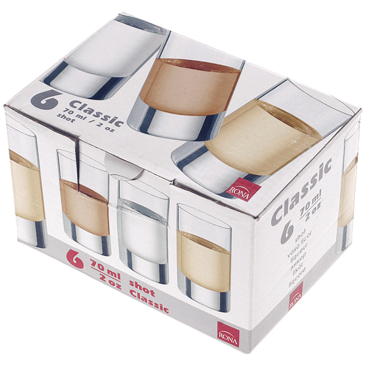 RONA洛娜无铅水晶 烈酒吞杯 1605 70(6只装)