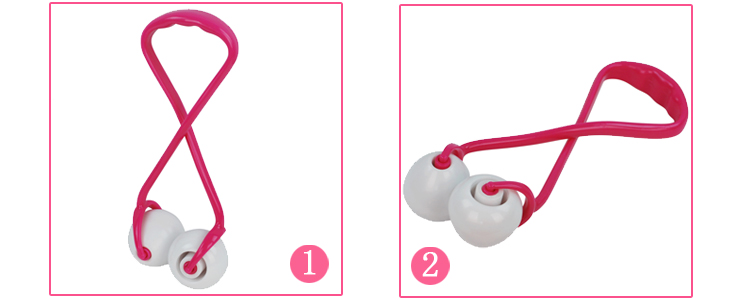 【达贺按摩器】DAHOC 达贺 腹部非对称轮式