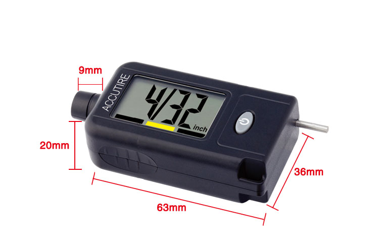 美国ACCUTIRE 液晶数显轮胎压力表气压计轮