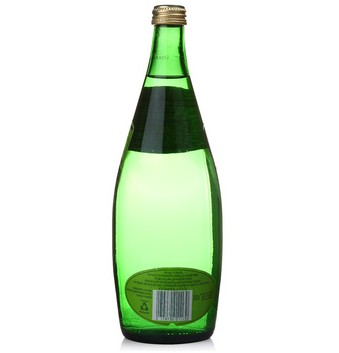 法国原装进口 Perrier 法国巴黎矿泉水750ml*12瓶天然含汽矿泉水