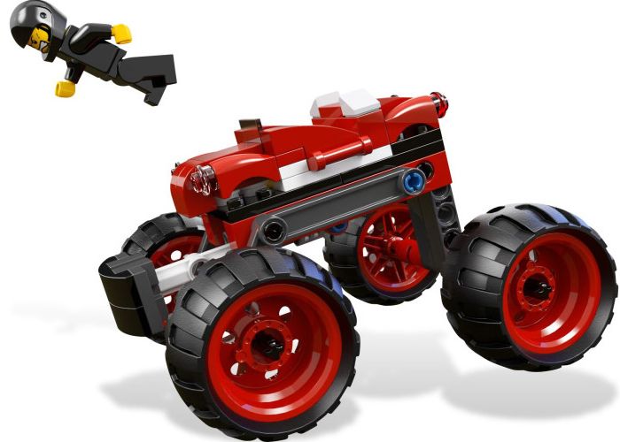 LEGO 乐高 9092 狂魔赛车(1秒钟司机变超人)