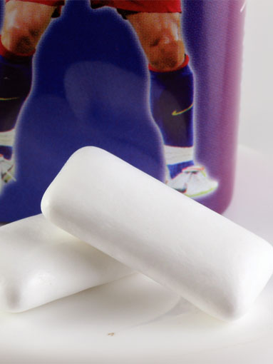 西班牙Fcbarcelona巴塞罗那口味口香糖25g*2