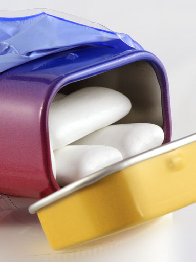 西班牙Fcbarcelona巴塞罗那口味口香糖25g*2