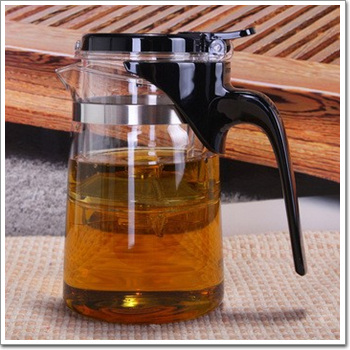 尚明500ml耐热玻璃茶具花草泡茶壶办公飘逸茶杯 新SAG-08