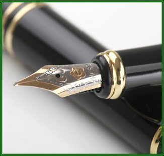 英雄HERO 黑丽雅精装盒铱金钢笔-6110在京东