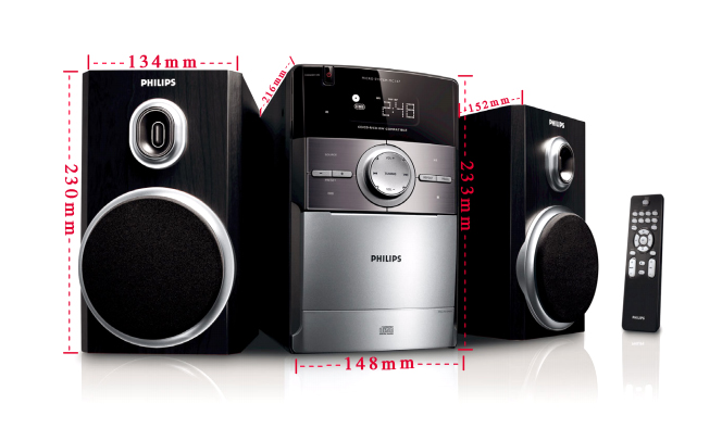 飞利浦(Philips)MC147\/93微型Hi-Fi系统在京东