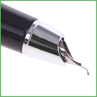 HERO英雄高级铱金钢笔-101大号书法笔在京东