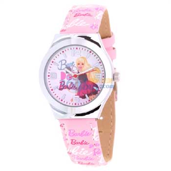 arbie 时尚字母粉色皮带少女手表BA00091-1 价