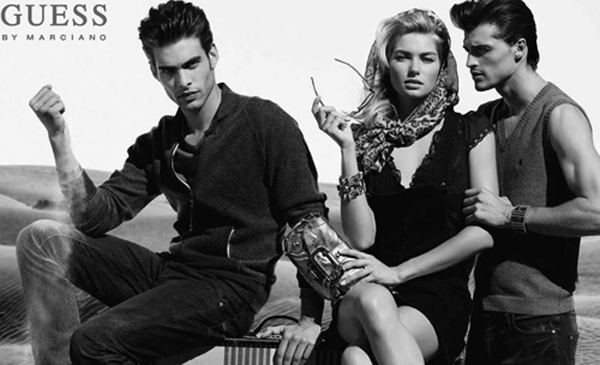 Guess 盖尔斯 男款棕色三角标志真皮钱包 009