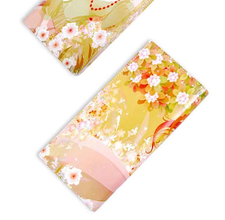 啄木鸟Tucano 真皮女士长款彩绘牛皮钱包TAB