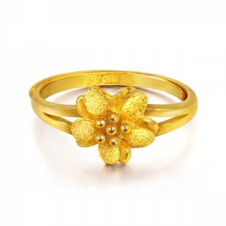 周生生 黄金(足金)花戒指 15792r 2.46克 价格\/报价,评测 - 51比购网,我要网购我要比