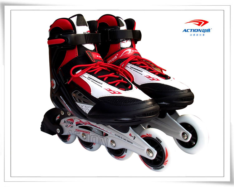 动感ACTION成人固定码直排休闲轮滑鞋溜冰鞋