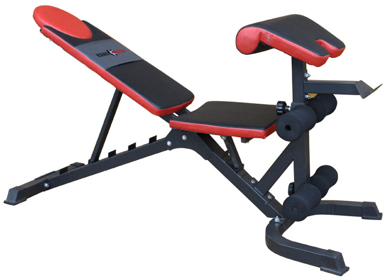 康强BK-128 多功能可调式 仰卧起坐板健腹板仰