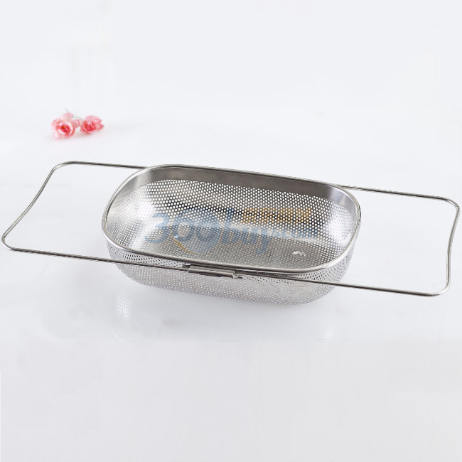 SIMELO不锈钢加厚冲孔拉杆洗涤篮精致款报价