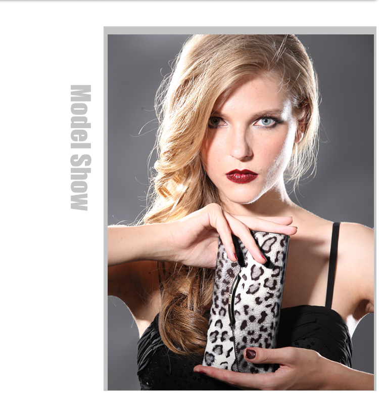 金狐狸foxer时尚女士牛皮手抓包213002-8B啡