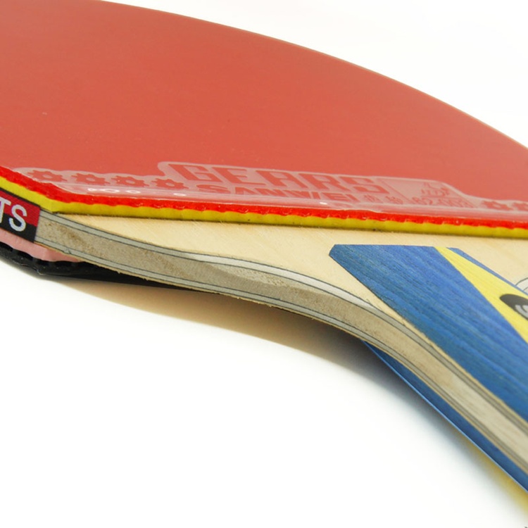 三维SANWEI直拍快攻弧圈OFF+七星碳时代成