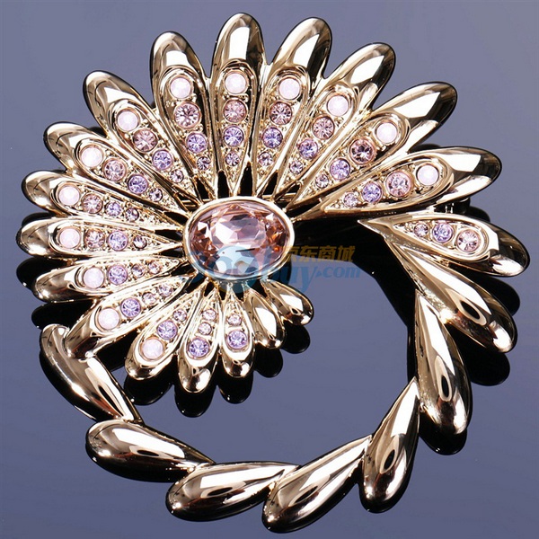 Swarovski施华洛世奇 凤尾花胸针 1080540 价