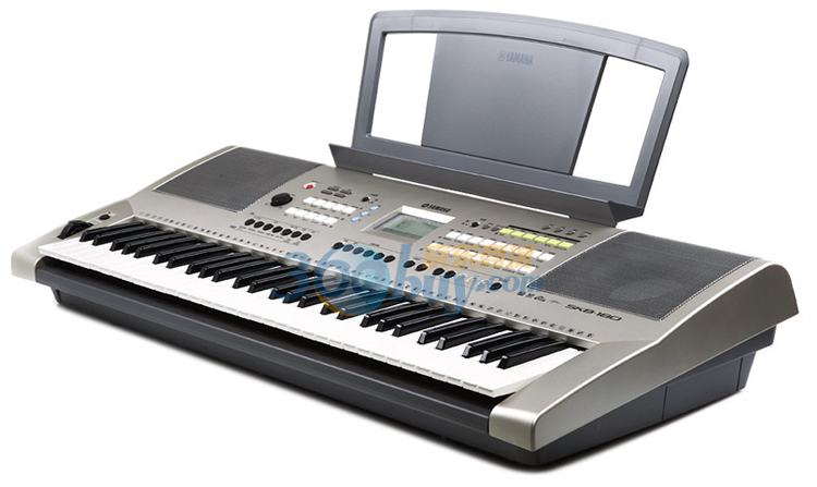 雅马哈YAMAHA电子琴 SKB-180 银白色价格\/图