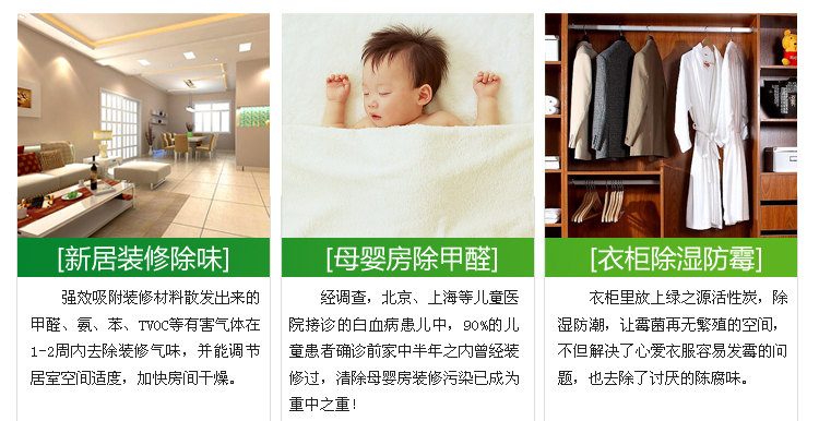 
                                        
                                        绿之源 鞋用高效脱臭剂 装修除甲醛活性炭汽车除味去甲醛清除剂净化除味炭包                