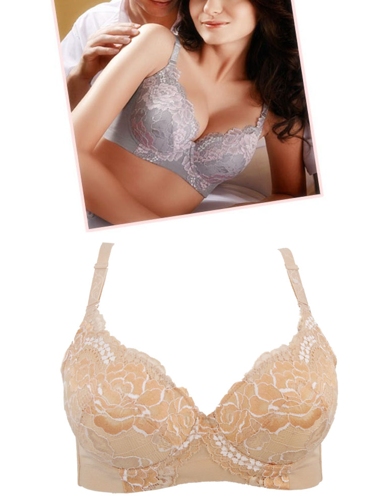 【万康<em>文胸</em>】万康时尚蕾丝<em>加厚小杯</em>型调整<em>文胸</em>