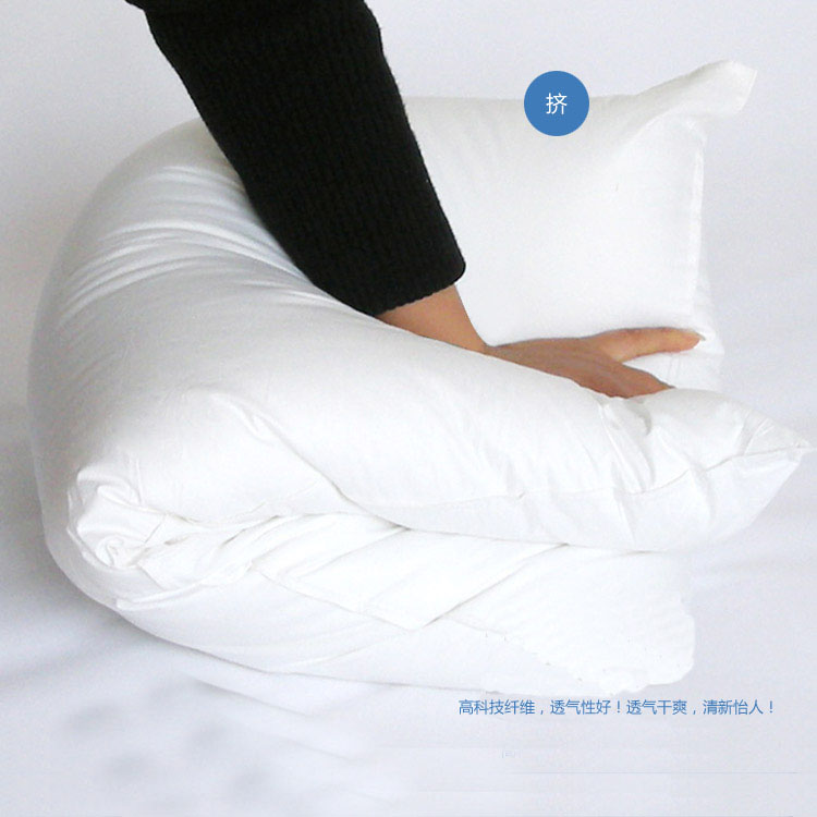 Aisleep睡眠博士高蓬松羽丝绒枕芯枕头报价\/最