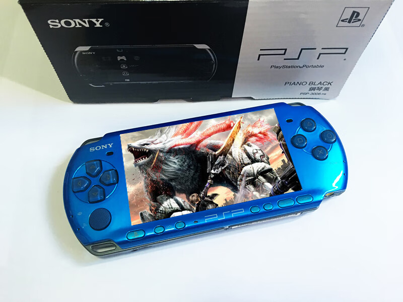 索尼sony旗舰自营索尼psp3000游戏机原装掌机fc街机4掌上游戏5怀旧