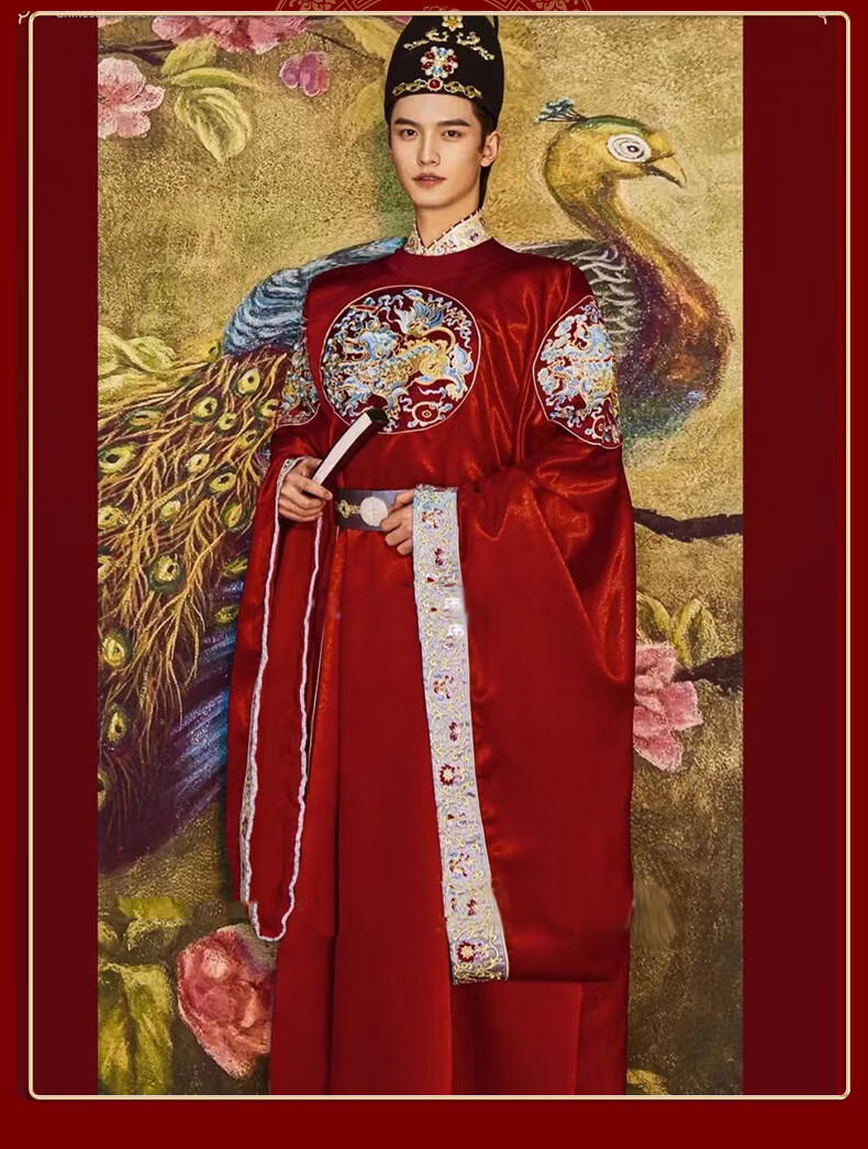 明制婚服明朝结婚婚宴皇后新款凤冠霞披中国风中式新娘花嫁大婚冬季套