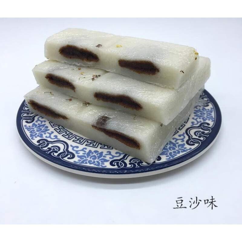 糯米糕豆沙原味红豆馅重阳糕年糕上海朱家角特产七宝崇明糕850g红豆味