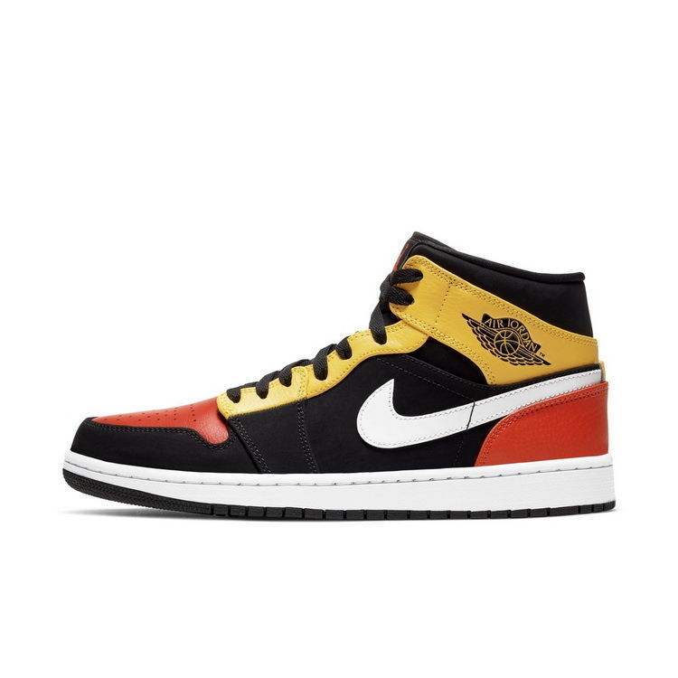 2020新款air 1 mid aj1 番茄炒蛋扣碎拼接 主图色 36