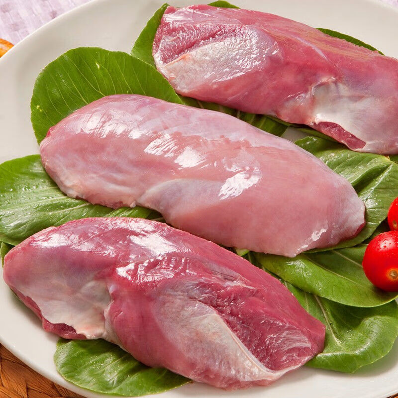 【4斤装】新鲜去皮鸭胸肉冷冻生鲜鸭脯肉鸭货鸭肉卤货