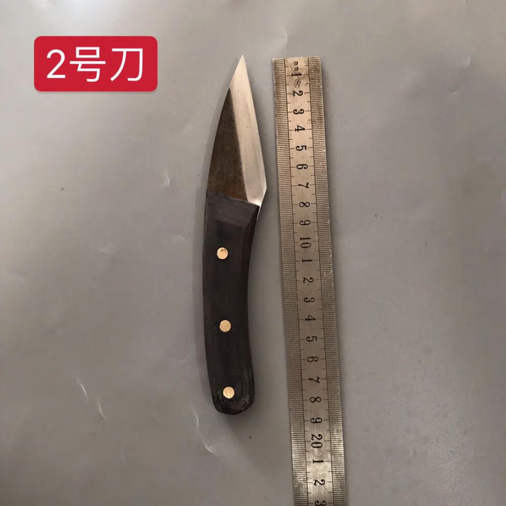 手工w18老锯条嫁接刀芽接刀嫁接工具木质芽接刀锋钢嫁接刀锋钢芽 6把