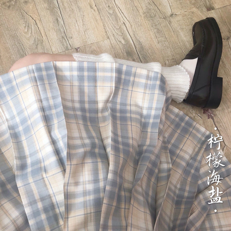jk制服 全套jk制服树莓红茶格裙中牌同厂正统冰淇淋jk日系软妹百褶裙