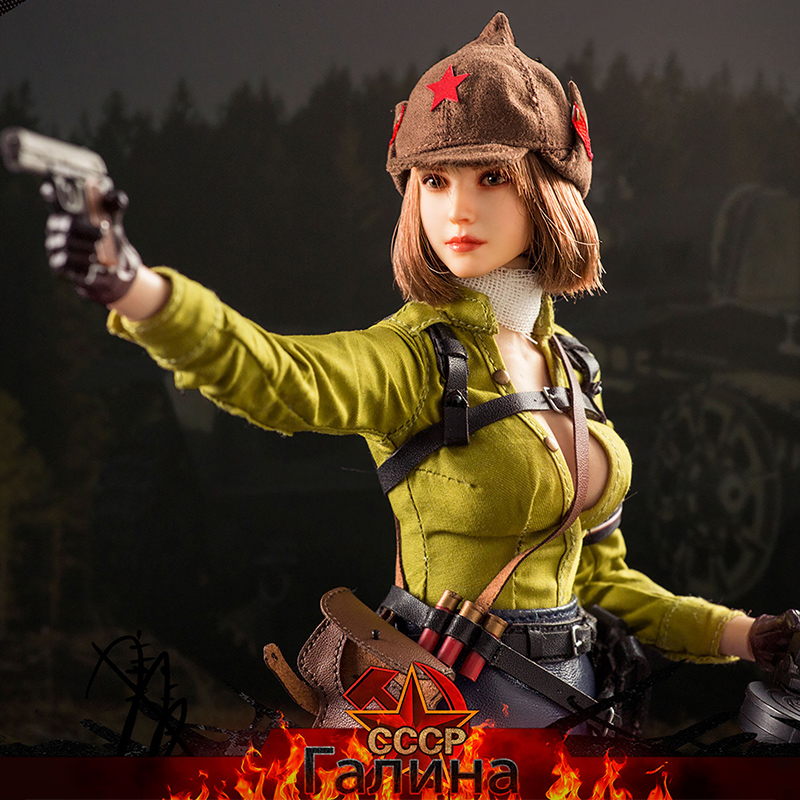 硅胶软体女兵人素体sfd27cmxl无缝动漫人形无头可接ob头手办成人寄