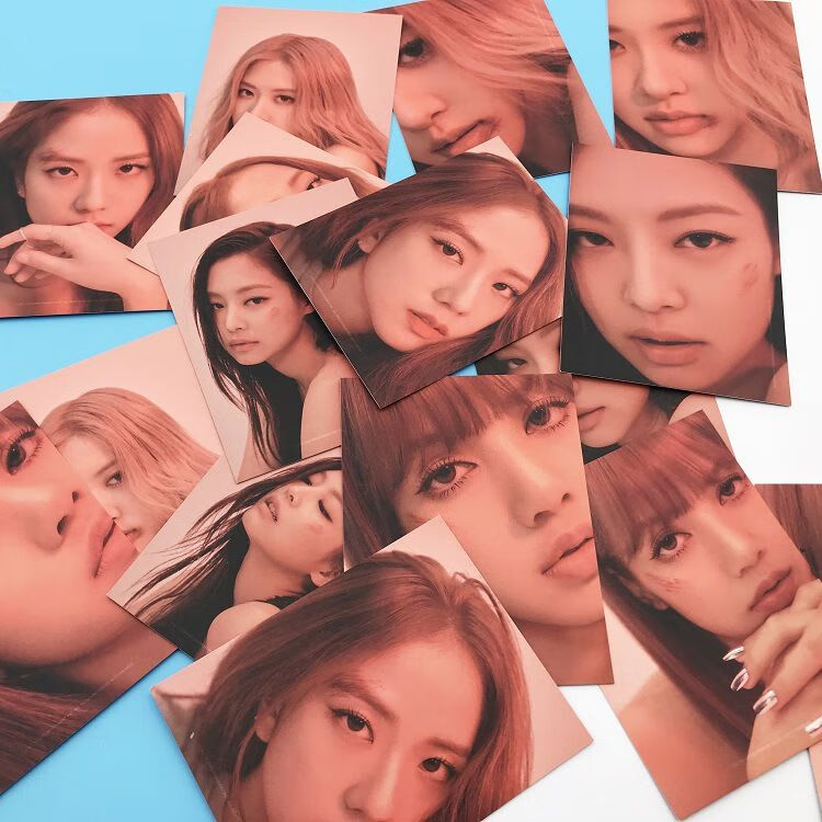 blackpink正规专小卡,blackpink小卡 blackpink2020收藏盒 blackpink小卡拼图卡随机卡写真