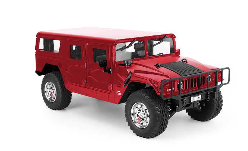 恒冠悍马恒冠110新品24g美国4x4民用版悍马车金属底盘成人玩具rc模型