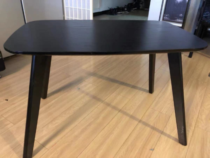 折叠茶几ins风实木可折叠茶几橡胶木现代简约北欧客厅小户型矮桌子 80*50*43CM可折叠实木本色