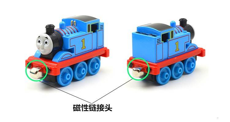 托马斯小火车3个磁铁磁力连接托合金马斯小火车托比高登詹姆斯玩具