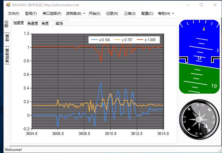 维特智能六轴加速度传感器电子陀螺仪mpu6050模块倾角仪wt61cwt61c