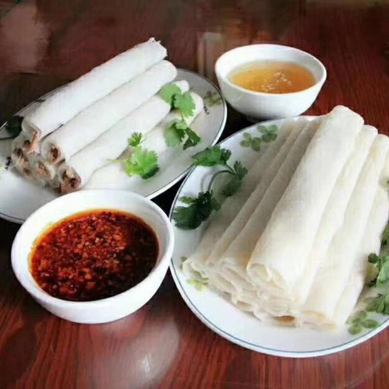 子长煎饼多规格陕北特产子长煎饼清涧荞麦煎饼卷豆腐干榆林特色小吃
