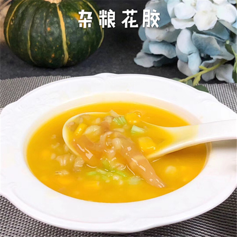 金汤杂粮花胶开袋加热即食家庭宴客酒店会所私房菜专用